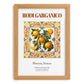 Rodi Garganico, Italy – Architectural Travel Art, set in oak frame