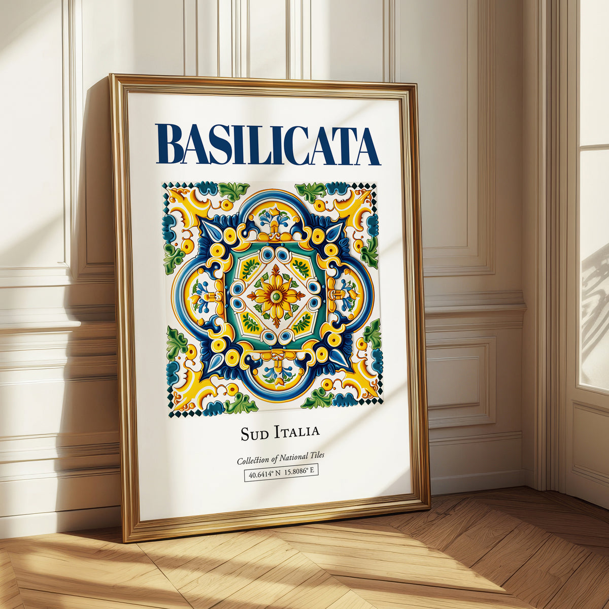 Basilicata, Italy – Travel Wall Decor, styled in a charming Paris street view