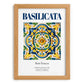 Basilicata, Italy – Travel Wall Decor, set in oak frame