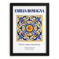Emilia-Romagna, Italy – Travel Wall Art, in sleek black frame