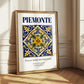 Piemonte (Piedmont), Italy – Travel Wall Decor, styled in a charming Paris street view