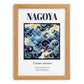 Nagoya, Japan – Travel Wall Art, set in oak frame