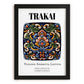 Trakai, Lithuania – Travel Poster, in sleek black frame