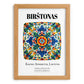 Birštonas, Lithuania – Travel Wall Art, set in oak frame