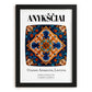 Anykščiai, Lithuania – Away From Home Poster, in sleek black frame