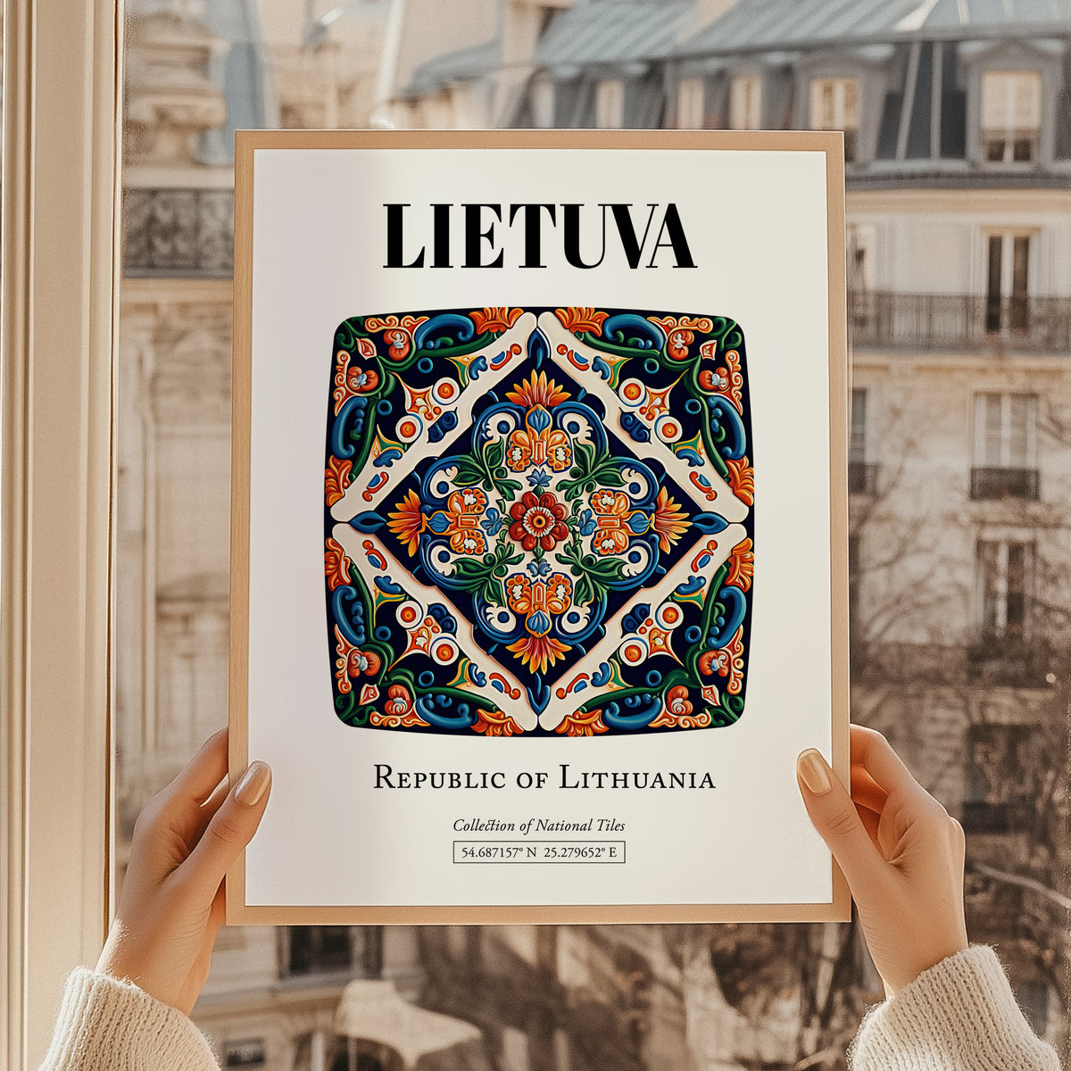 Lietuva, Lithuania – Wanderlust Wall Decor