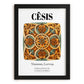 Cēsis, Latvia – Travel Wall Decor, in sleek black frame