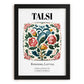 Talsi, Latvia – Travel Destination Art, in sleek black frame