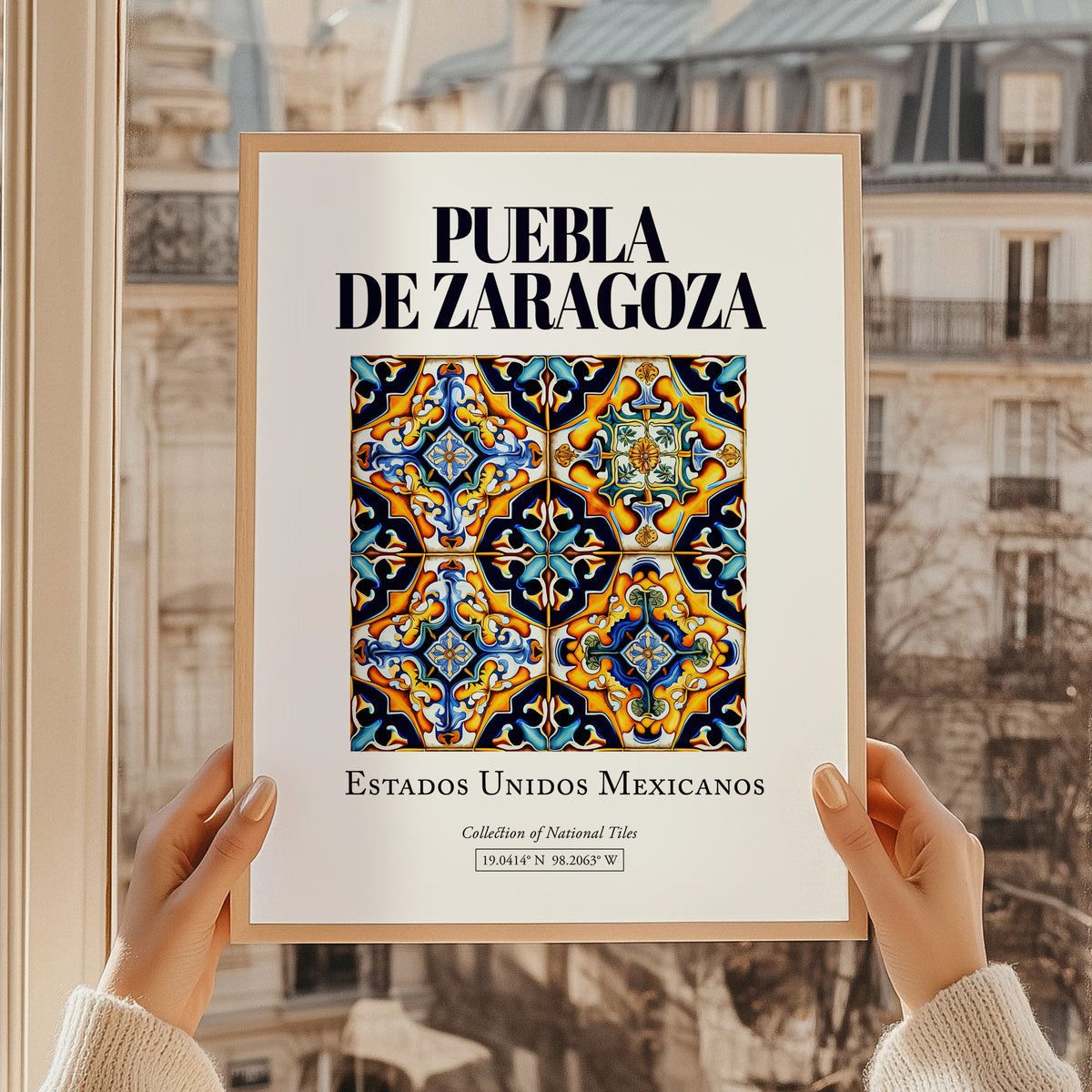 Puebla de Zaragoza, Mexico – Cultural Heritage Wall Art