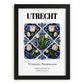 Utrecht, Netherlands – Travel Wall Decor, in sleek black frame