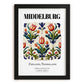 Middelburg, Netherlands – Travel Memories Wall Print, in sleek black frame