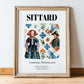 Sittard, Netherlands – National Pride Wall Decor, in wooden frame leaning on the floor