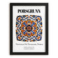Porsgrunn, Norway – National Pride Wall Decor, in sleek black frame