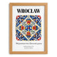 Wrocław, Poland – Cityscape Wall Art, set in oak frame