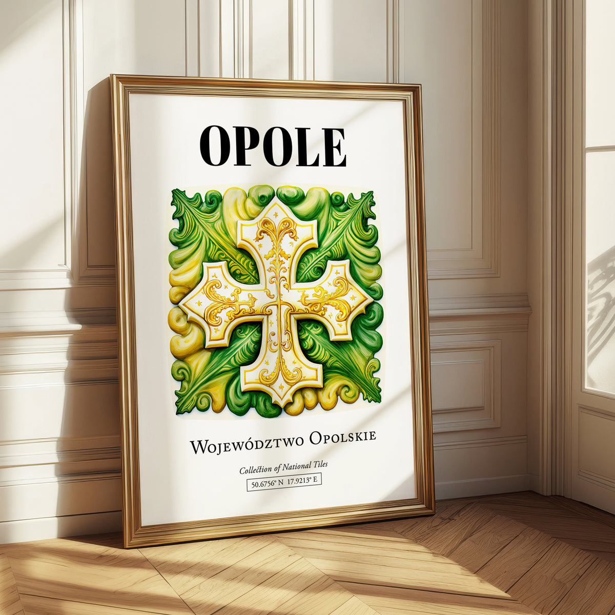 Opole, Poland – Global Wall Art, styled in a charming Paris street view