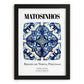 Matosinhos, Portugal – Travel Wall Decor, in sleek black frame