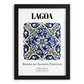 Lagoa, Portugal – Travel Wall Art, in sleek black frame