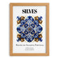 Silves, Portugal – Travel Poster, set in oak frame