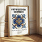 São Martinho Do Porto, Portugal – Travel Print, styled in a charming Paris street view