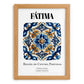 Fátima, Portugal – Travel Poster, set in oak frame