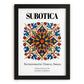 Subotica, Serbia – Wanderlust Wall Decor, in sleek black frame