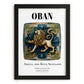 Oban, Scotland – Travel Wall Art, in sleek black frame