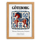 Göteborg, Sweden – Dream Destination Decor, set in oak frame