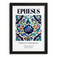 Ephesus, Turkey – Wanderlust-Inspired Poster, in sleek black frame