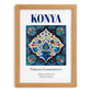Konya, Turkey – Travel Wall Art, set in oak frame