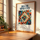 Ho Chi Minh City, Vietnam – Vintage Travel Poster, clean layout with no caption