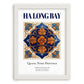 Ha Long Bay, Vietnam – Travel Poster, placed in minimal white frame