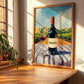 Navarra – Spanish Red Wine, Wine Bar Art, clean layout with no caption