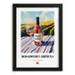 Rosado de Cariñena – Spanish Rose Wine, Wine Bar Poster, in sleek black frame