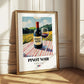 Pinot Noir – French Red Wine, Wine Bar Wall Art