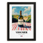 Viognier – French White Wine, Vinoteca Wall Art, in sleek black frame