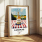 Gascogne – French White Wine, Vineyard Terrace Illustration