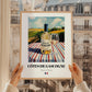Côtes de Gascogne – French White Wine, Bodega Poster, styled in a charming Paris street view