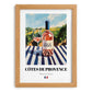 Côtes de Provence – French Rose Wine, Enoteca Still Life, set in oak frame
