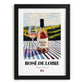 Rosé de Loire – French Rose Wine, Vinoteca Wall Art, in sleek black frame