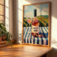 Corsican Rosé – French Rose Wine, Bodega Print, clean layout with no caption