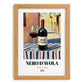Nero d'Avola – Italian Red Wine, Enoteca Poster, set in oak frame