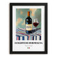 Sangiovese di Romagna – Italian Red Wine, Vinoteca Poster, in sleek black frame