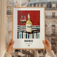 Soave – Italian White Wine, Wine Bar Still Life, styled in a charming Paris street view