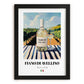 Fiano di Avellino – Italian White Wine, Bodega Poster, in sleek black frame