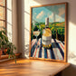 Orvieto – Italian White Wine, Wine Bar Illustration, clean layout with no caption