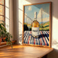 Frascati – Italian White Wine, Vinoteca Painting, clean layout with no caption