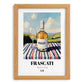 Frascati – Italian White Wine, Vinoteca Painting, set in oak frame