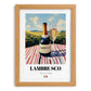 Lambrusco – Italian Sparkling Wine, Wine Bar Wall Art, set in oak frame