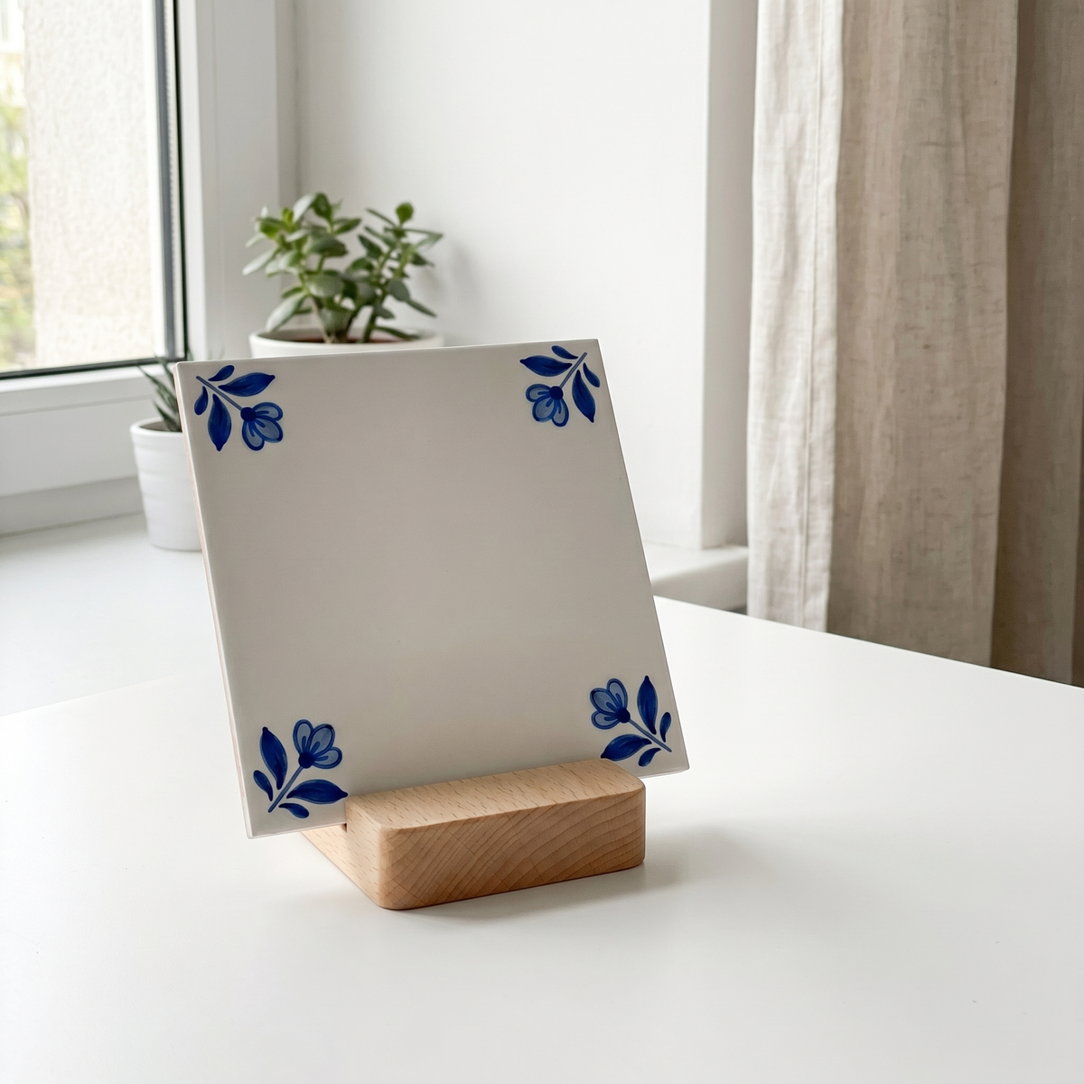 Wooden Display Stand – 6 x 8 cm (2.4 × 3.1 in)